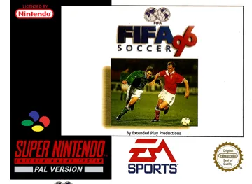 FIFA Soccer 96 (Europe) (En,Fr,De,Es,It,Sv) box cover front